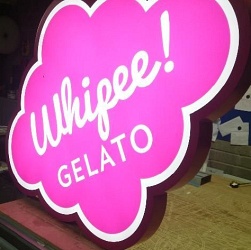 Whipee Gelato Logo Pod